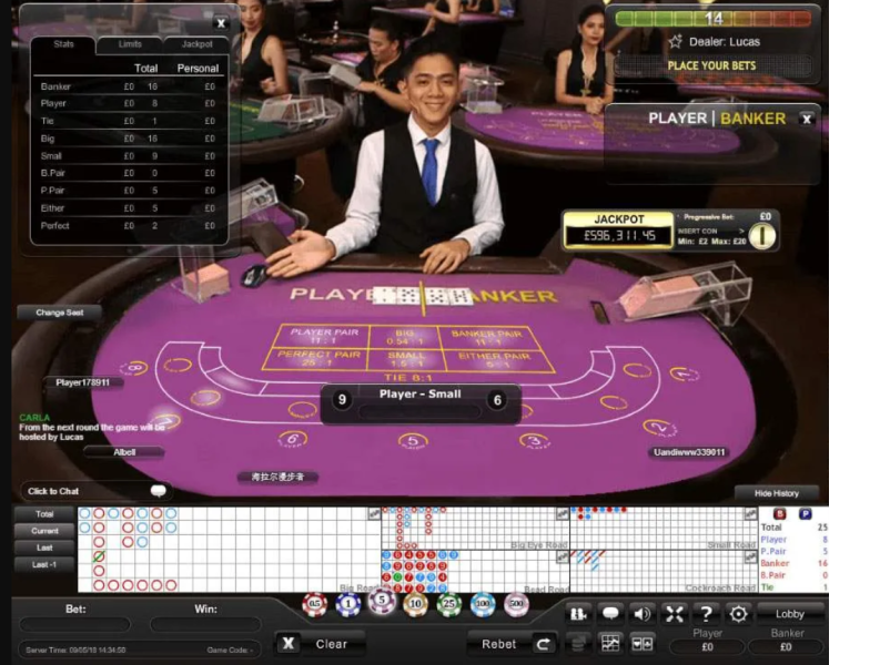 Live Dealer Baccarat